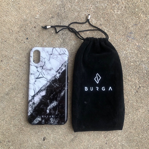 NWOB Burga IPhone X, XS Case Marble Stone - Picture 6 of 6